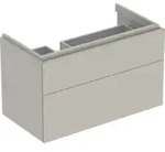 Geberit Waschtischunterschrank Xeno2 88x53x46,2cm, m 2 L, m Abl, m/greige