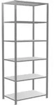 Schulte Grundregal "Steckregal MULTIplus150", 2500 x 1000 x 600 mm Abmessung, 6