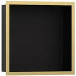 hansgrohe XtraStoris indiv. Wandnische 300x300x100mm, m Rahmen, ms, po gol opt