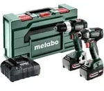 Metabo Akku Combo Set 2.8.8 18V SB 18 LT BL + SSD 18 LT 200 BL; metaBOX 145 L