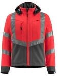 Mascot Blackpool Soft Shell Jacke Gr&ouml;&szlig;e M, hi-vis rot/dunkelanthrazit