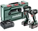 Metabo Akku Combo Set 2.8.2 18V BS 18 L + SSD 18 LT 200 BL; metaBOX 145 L