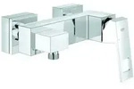 Grohe Brause-Einhebelmischer Eurocube chrom, Wandmontage
