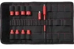 Wiha Steckschl&uuml;sseleinsatz 1/4 Zoll Set TorqueVario-S electric gemischt 10-tlg. mit