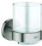 Grohe Glashalter Essentials verdeckte Befestigung, supersteel