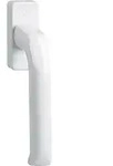 HOPPE DK-Fenstergriff London 013/U34 mit eckiger Rosette VK7x35,F9016 beschichtet