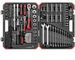 Gedore red Steckschl&uuml;sselsatz, Set 232tlg, 1/2 1/4 Zoll Antrieb, Adapter Werkzeug,