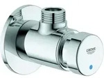 Grohe Selbstschluss-Brausevtl Euroeco CT 1/2", Markierung blau/rot, chrom