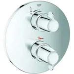 Grohe Fertigmontageset Grohtherm chrom, f&uuml;r Brause-Thermostat