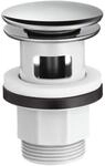 hansgrohe Ablaufgarnitur Push-op, f WT- und Bidetmischer, chrom