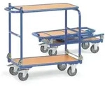 fetra Klappwagen KW 14, Tragkraft 250kg, TPE-Reifen, 2 klappbare B&uuml;gel, klappbare