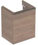 Geberit Handwaschbeckenunterschrank Smyle Square 49,2x61,7x40,6cm, 1 T R, Holz N