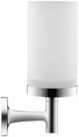 Duravit Glashalter Starck T 6,5x9,8cm, Wandmont., Gl. we matt, chrom