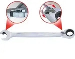 KS Tools DUO GEARplus Ringmaulschl&uuml;ssel,Maul-Ratschenfunktion 30mm, umschaltbar