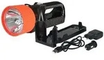 AccuLux LED Fernstrahler 230V/12-24V, sw/rt 442181
