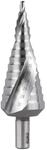 RUKO Stufenbohrer HSS Co 5, geschliffen, spiralgenutet mit Kreuzanschliff 100 mm