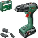 Bosch Akku-Zweigang-Schlagbohrschrauber UniversalImpact 18V-60: 1x PBA 18V 2.0Ah W-B
