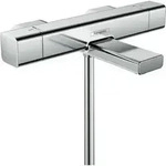 hansgrohe Wannenthermostat Ecostat E 306x204mm, AP, 2 Verb, Ausl. 183mm, chr