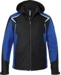 K&uuml;bler Jacke Winter Softshell BODYFORCE schwarz/kbl.blau Form 1325 Gr&ouml;&szlig;e M