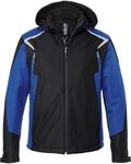 K&uuml;bler Jacke Winter Softshell BODYFORCE schwarz/kbl.blau Form 1325 Gr&ouml;&szlig;e M ;