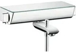 hansgrohe Wannen-Thermostat Ecostat Select AP, 2 Verbr., Ausladung 193mm, chrom