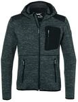 Strickjacke Light anthrazit/schwarz Form 1441 Gr&ouml;&szlig;e S ; K&uuml;bler Workwear (1441