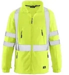 4 Protect Warnfleecejacke Seattle, leuchtgelb, Gr. 2XL
