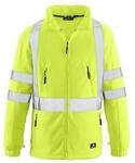 4 Protect Warnfleecejacke Seattle, leuchtgelb, Gr. 2XL ; BIG (3465/2XL)