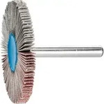 PFERD TOOLS Korund F&auml;cherschleifer F &Oslash; 50x5 mm Schaft-&Oslash; 6 mm A150 f&uuml;r Feinschliff