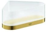 Grohe Eck-Glasablage Selection cool sunrise geb&uuml;rstet, mit Halterung (41038GN0)