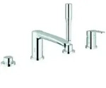 Grohe 4-Loch-Wannenkombination Eurostyle C chrom