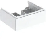 Geberit Waschtischunterschrank Xeno2 58x22x46,2cm, hochgl./we, mit Schublade