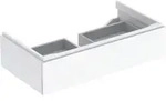 Geberit Waschtischunterschrank Xeno2 88x22x46,2cm, hochgl./we, mit Schublade