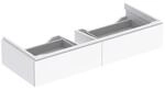 Geberit Waschtischunterschrank Xeno2 117,4x22x46,2cm, m 2 Laden, hochgl./we