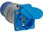 CEE-Adapter 240V/16A IP44 auf Schutzkontakt