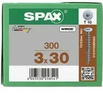 Spax R&uuml;ckwandschrauben 3 x 30 ohne Linse T-STAR PLUS T10 VG