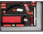 Gedore R22350004 Werkzeugsatz Messwerkzeuge + S chneiden 1/1 CT-Modul