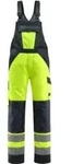 Mascot Latzhose Gosford hi-vis gelb/schwarzblau Gr&ouml;&szlig;e 52