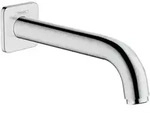 hansgrohe Wanneneinlauf Vernis Shape Wandmontage, Ausladung 204mm, chrom