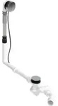 Duravit Ab-/&Uuml;berlaufgarnitur Quadroval d= 5,2cm, chrom
