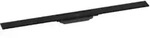 hansgrohe RainDrain Flex Duschrinne 900mm, schwarz matt, Fertigset, k&uuml;rzbar