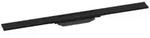 hansgrohe RainDrain Flex Duschrinne 800mm, schwarz matt, Fertigset, k&uuml;rzbar