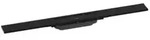 hansgrohe RainDrain Flex Duschrinne 700mm, schwarz matt, Fertigset, k&uuml;rzbar