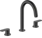 hansgrohe 3-Loch-Waschtischarmatur Vernis Blend m Zugstangen-Ablaufgarnitur,