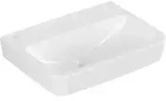 V&B Handwaschbecken O.NOVO 50x37cm, eck, o. HL, o. &Uuml;L, we A-bac C+ ; Villeroy & Boch