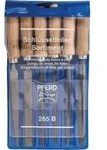 PFERD TOOLS Schl&uuml;sselfeilen-Set mit Holzheft 6-tlg. 100mm Hieb 2 f&uuml;r filigrane