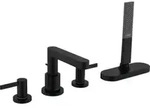 hansgrohe Fertigmontageset Finoris 4-L-BW-Rand-Arm., mit sBox, schwarz matt