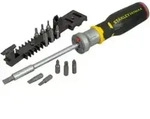 Stanley Bitschraubendreher-Set FatMax mit LED-Leuchte und 12 Bits