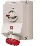 Mennekes Wanddose DUO 63A,5p,6h,400V,IP44 5959A