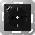 Jung SCHUKO Steckdose mit USB Typ A A1520-18ASWM